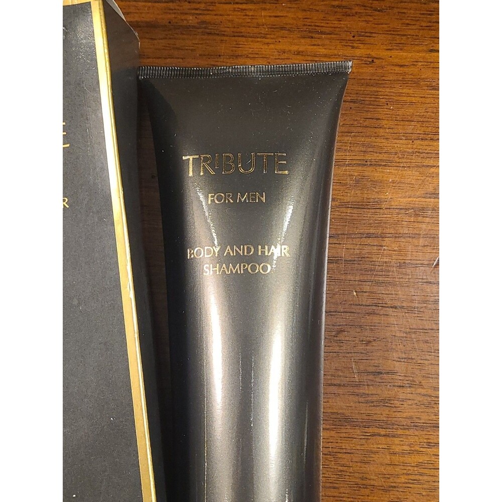 SHELFWARE Vintage Mary Kay Tribute for Men Body and Hair Shampoo 8 oz NIB NOS - Picture 5 of 11